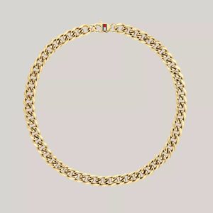 Tommy Hilfiger Gold-Tone Chunky Chain Link Necklace