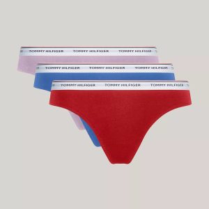 Tommy Hilfiger Logo Mix Thong 3-Pack