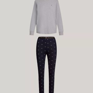 Tommy Hilfiger Top, Legging and Eye Mask Sleep Set