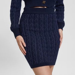 Guess Tiffany Zig-Zag Sweater Skirt