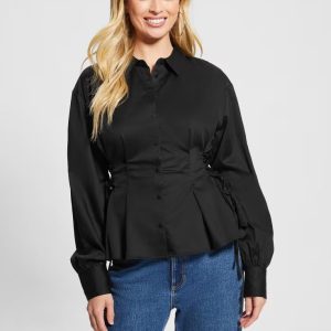 Guess Jackie Lace-Up Top