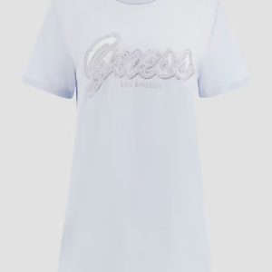 Guess Eco Lace Logo Easy Tee