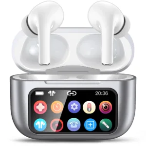 Wireless Bluetooth Touchscreen Earbuds,75H Bass Stereo Ear Buds