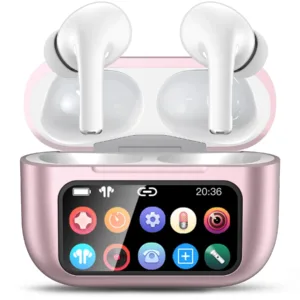 VEATOOL Wireless Bluetooth Touchscreen Earbuds,75H Bass Stereo Ear Buds