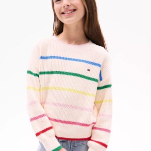 Tommy Hilfiger Kids' Multicolor Stripe Sweater