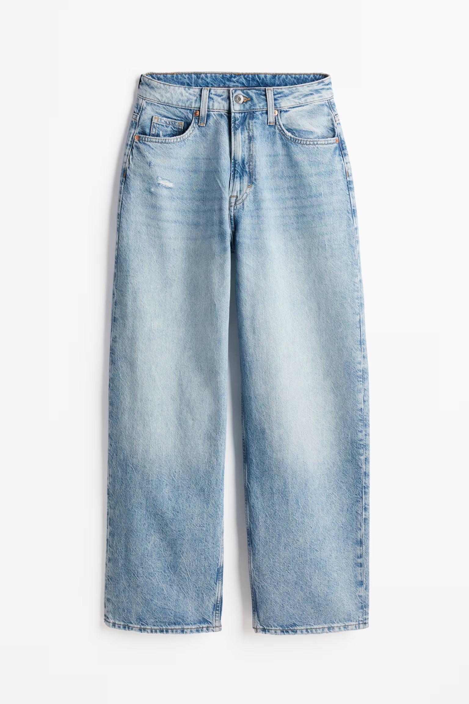 Blue denim wash