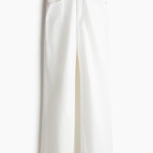 H&M High Rise Slim Leg Mom Jeans