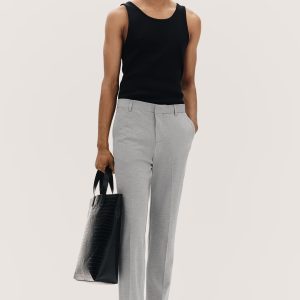 H&M Slim Fit Jersey Suit Pants