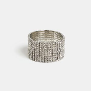 Laura Stretch Rhinestone Bracelet