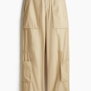 H&M Cotton Cargo Pants