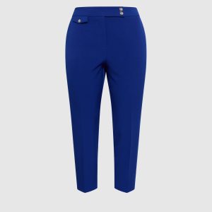LAURA Emma Elastic-Back Slim-Leg Pants