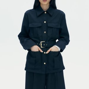 H&M Loose-Fit Cargo Jacket