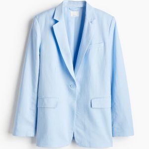 H&M Linen-blend Blazer