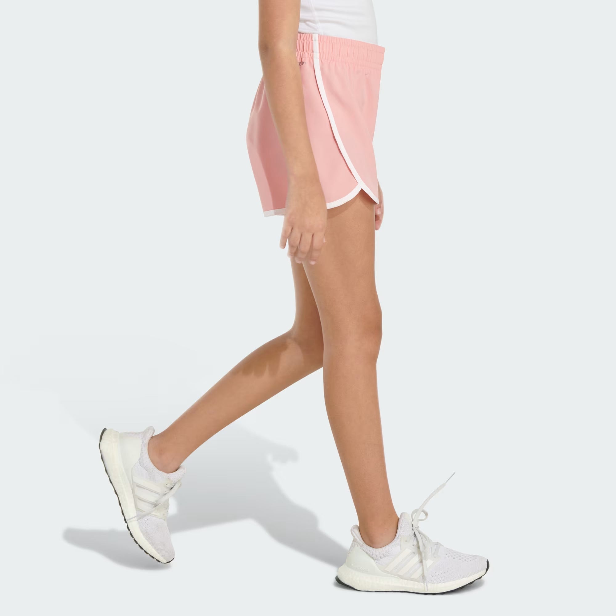 Adidas Elastic Waistband Woven Shorts with Binding - Image 3