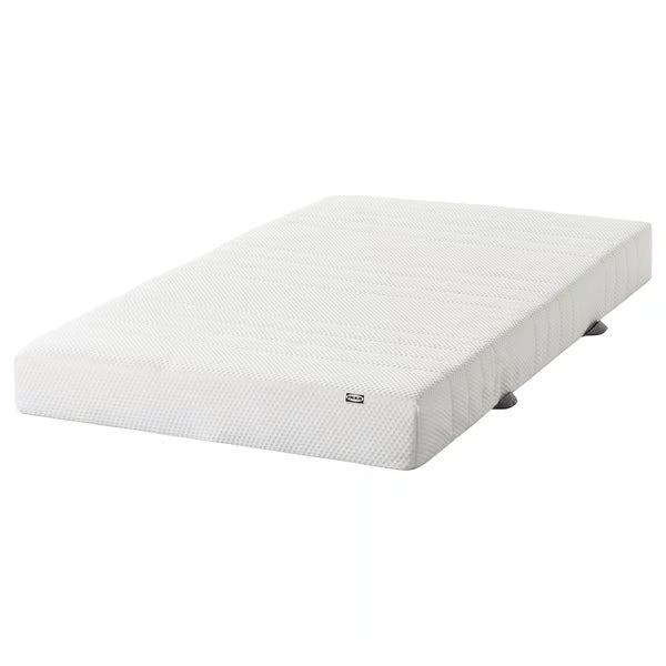 IKEA ÅSBYGDA Foam mattress, firm/white, King