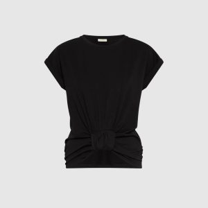 LAURA Knotted Hem T-Shirt