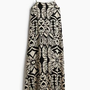 H&M Crinkled Slip Dress