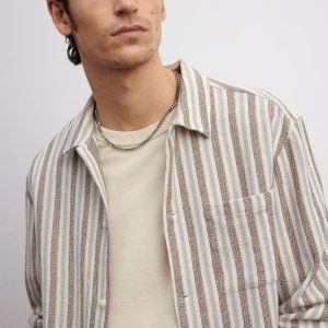 H&M Regular-Fit Textured Shirt