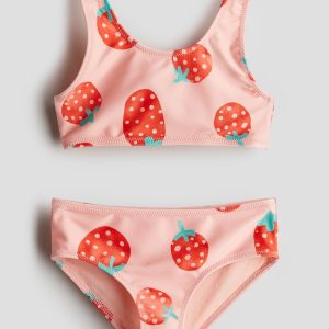 H&M Printed Two-Piece Swimsuit