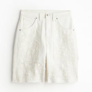 H&M BERMUDA REGULAR DENIM SHORTS