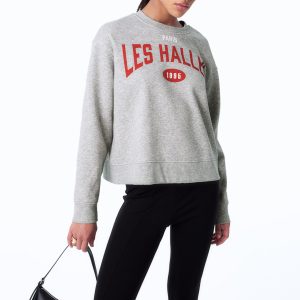 H&M Oversized Motif-Front Sweatshirt