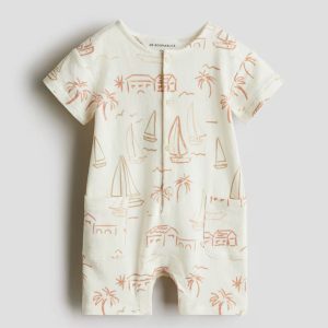 H&M Cotton Romper Suit