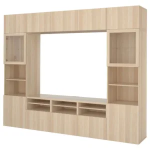 IKEA BESTÅ TV storage combination/glass doors