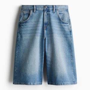 H&M Super-Baggy Denim Shorts