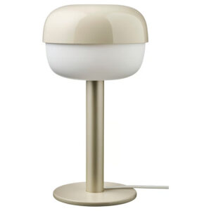 IKEA BLÅSVERK Table lamp, beige, 14 "