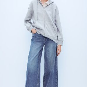 H&M Oversized Hooded Jacket