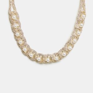 Laura Pearl Detail Necklace