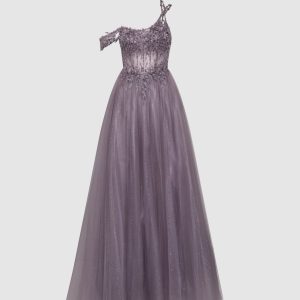 LAURA Mesh & Lace Corset Dress
