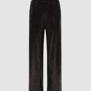 LAURA Sequin Detail Wide Leg Pants