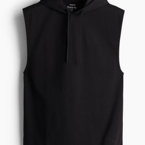 H&M Regular Fit Sleeveless Sports Hoodie in DryMove™