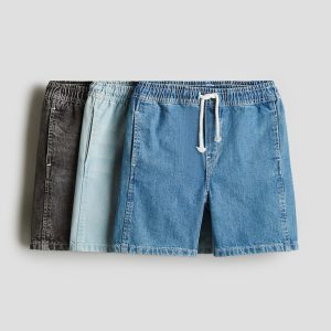 H&M 3-Pack Denim Shorts