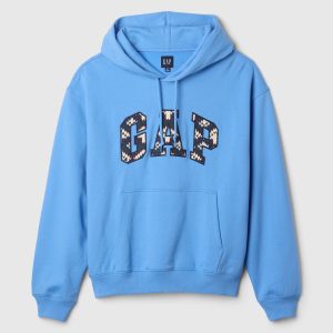GAP Heavyweight Embroidered Arch Logo Hoodie