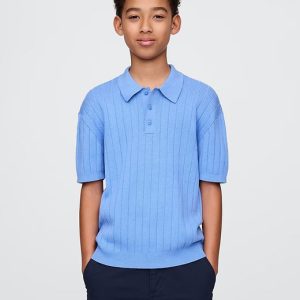 Gap Kids Rib Sweater Polo Shirt