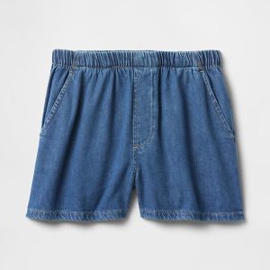 Gap Mid Rise UltraSoft Easy Denim Boxer Shorts