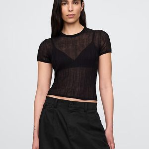 Gap Sheer Rib T-Shirt