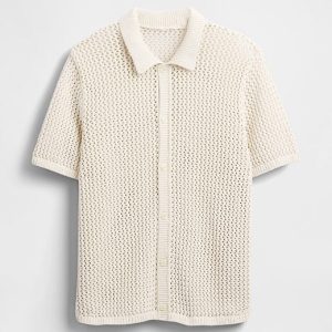 Gap Mesh Sweater Shirt