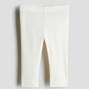 H&M Ribbed Cotton Leggings