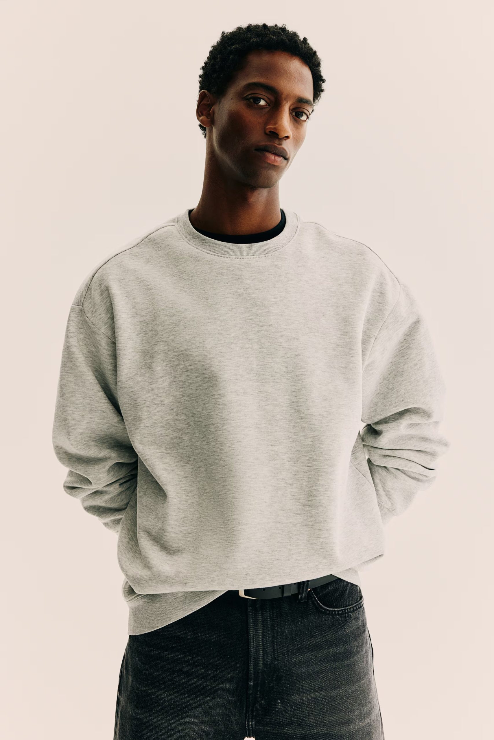 Light gray melange