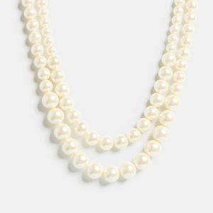 Laura Double Pearl Necklace
