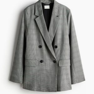 H&M Double-Breasted Blazer