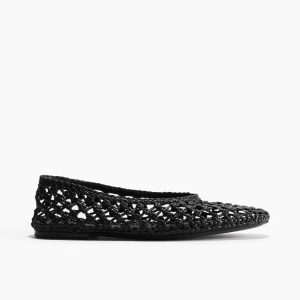 H&M Braided Leather Flats