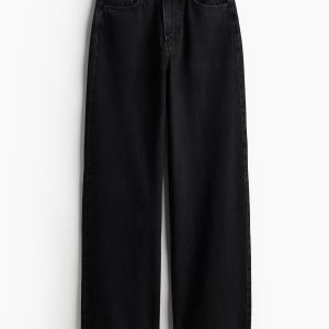 H&M Ava Ultra High Rise Wide Leg Jeans