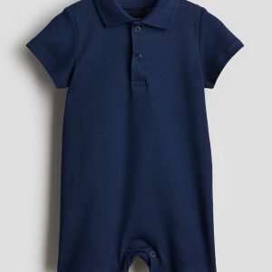 H&M Cotton Jersey Romper Suit