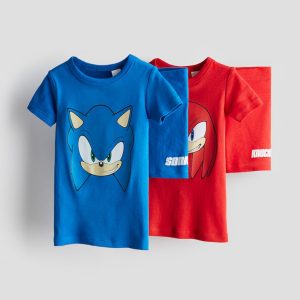 H&M 2-pack Snug Fit Printed Pajamas