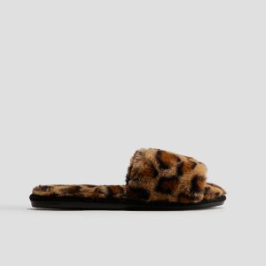 H&M Fluffy Slippers