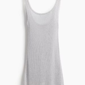 H&M Fine-knit A-line Dress